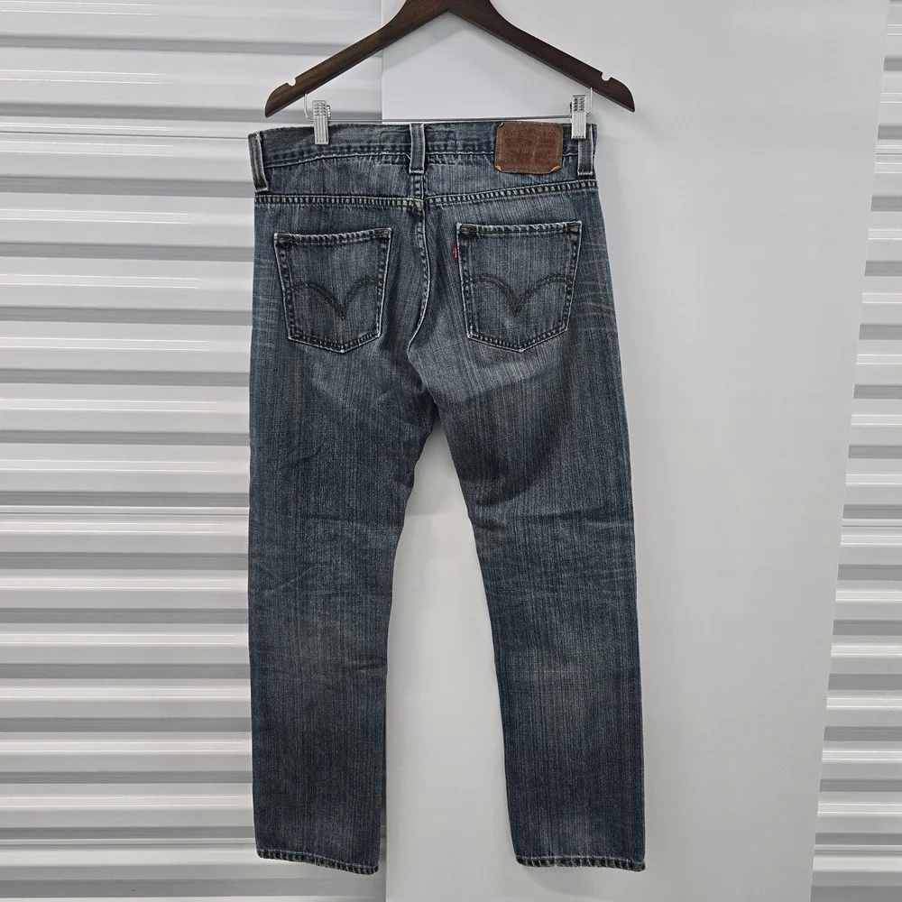 Levis 511 Skinny Jeans Mens 32x29 Blue Medium Wash Cotton Denim Pants
